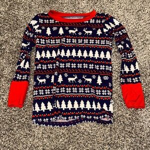 Bamboo Cozy Holiday Kids Long Sleeve Shirt